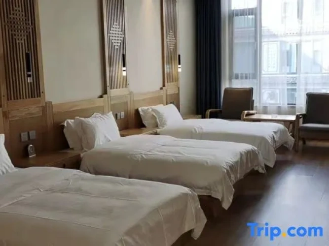 Standard Triple room with courtyard view
