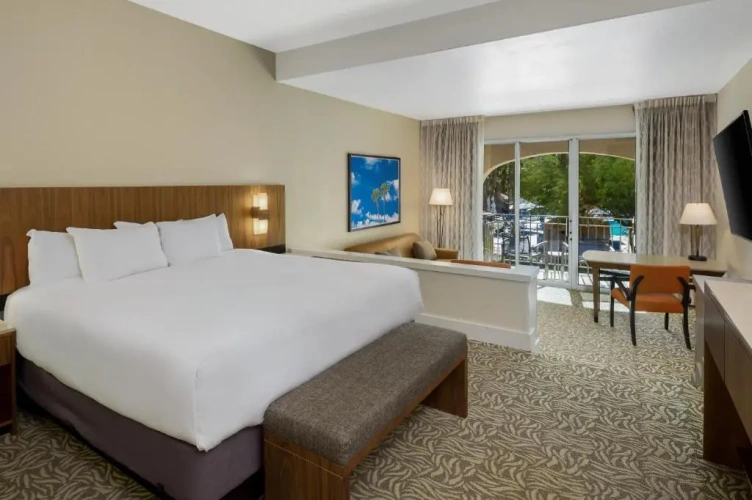 Double room with pool view