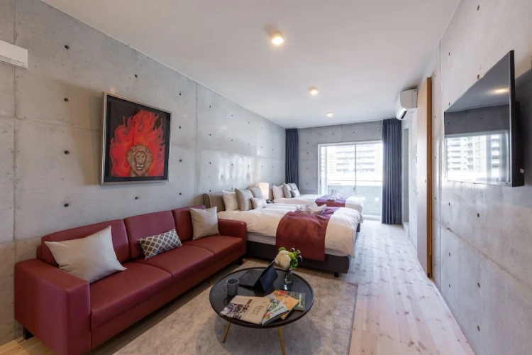 Apartment with balcony