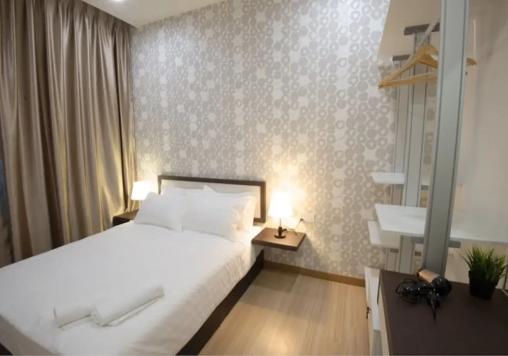 Standard Twin room with balcony and with sea view