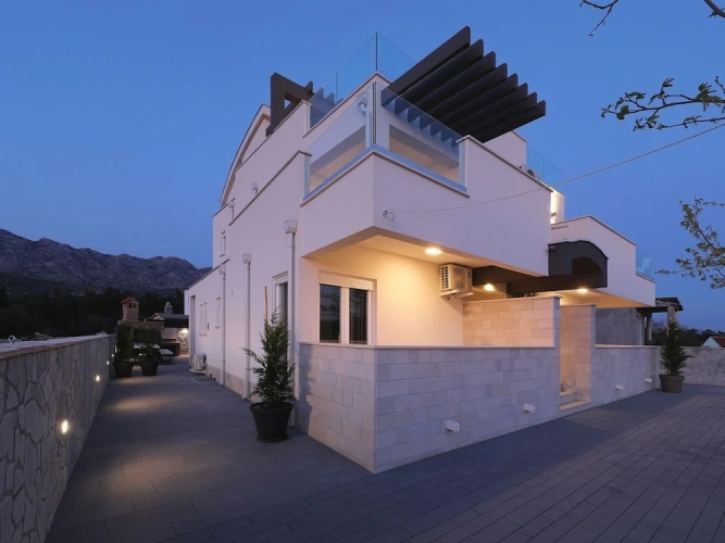 Villa with balcony