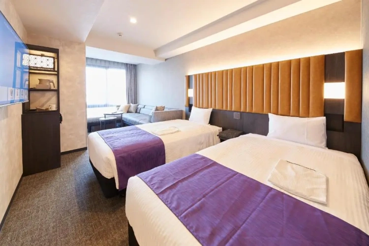 Deluxe with sofa bed Twin room