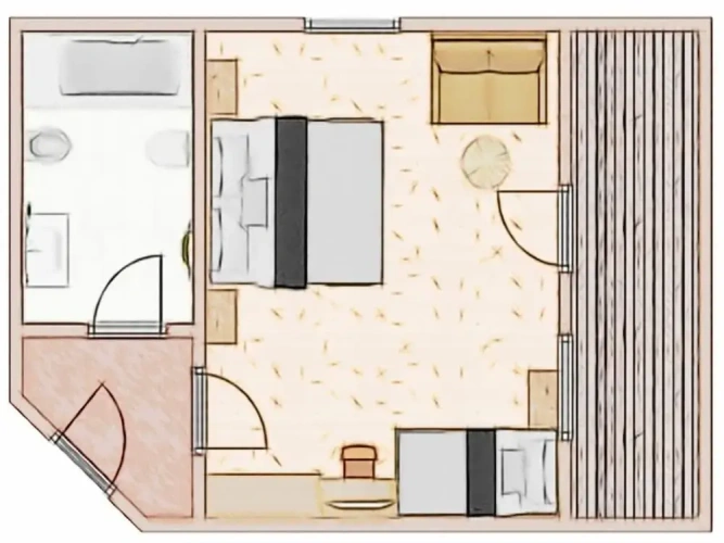 Standard Triple room