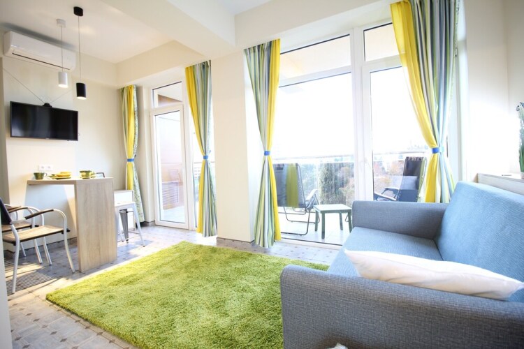 Фотография номера квартиры Апартаменты «Альфа» в ЖК «Марина Парк»