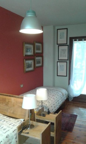 Standard Twin room with balcony and with view