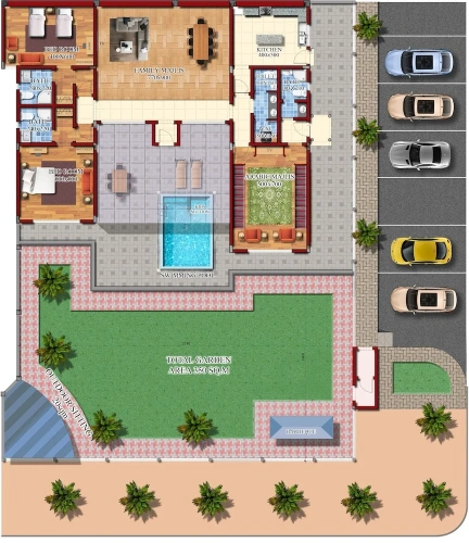 2 Bedrooms Grand Villa