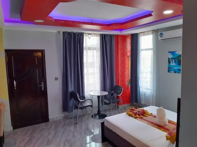 Standard Double room with balcony and with city view