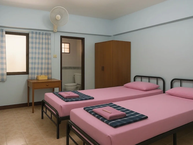 Standard Twin room with balcony