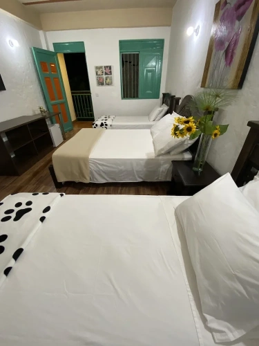 Standard Quadruple room with balcony