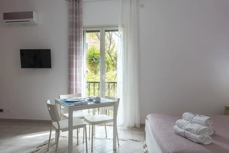 Standard Double Apartment with balcony and with courtyard view