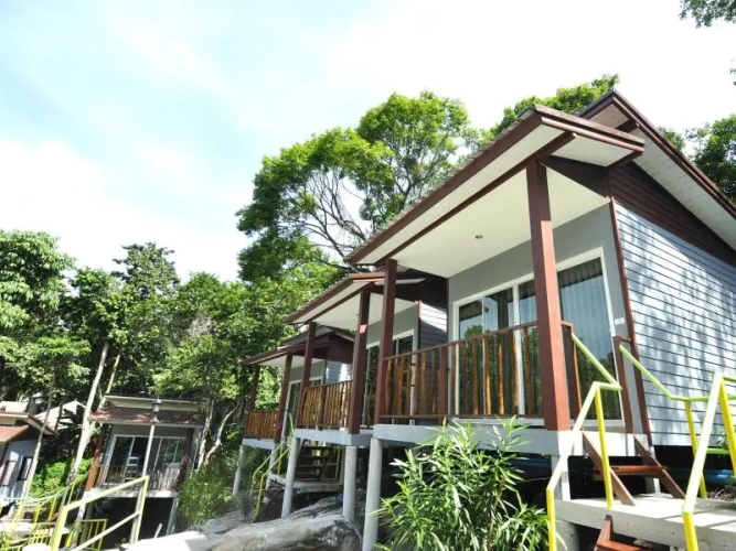 Double Bungalow with balcony and with view