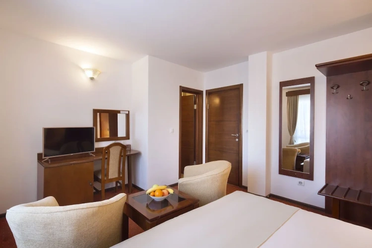 Standard Double room with balcony and with city view