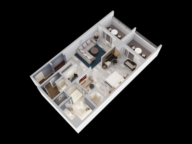 Double Club Suite with balcony