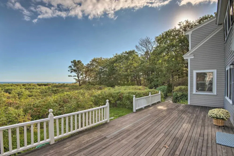 Waterfront Kennebunk Retreat on Private Beach