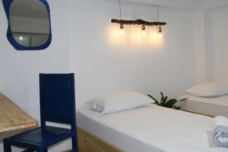 Handcrafted wooden apartment