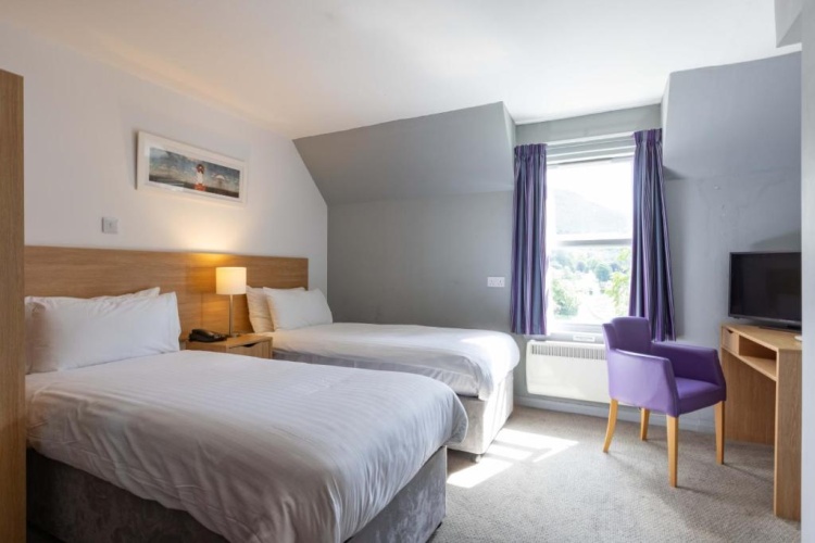 Standard Twin room with lake view