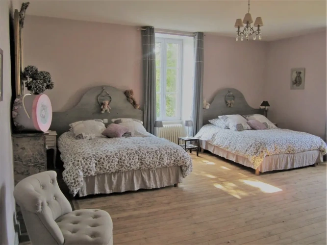 Grand Quadruple room with garden view