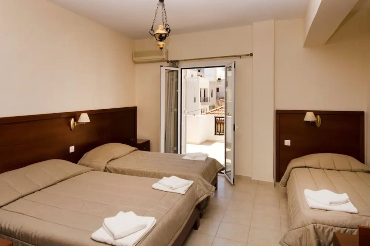 Standard Quadruple room with balcony