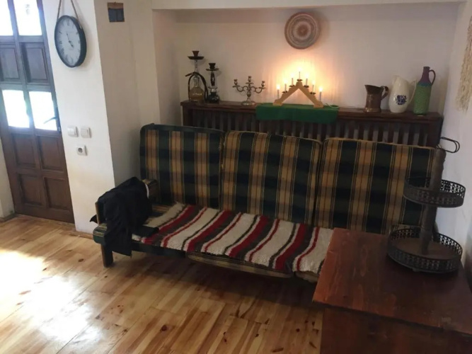 Bran White Clouds House Transylvania