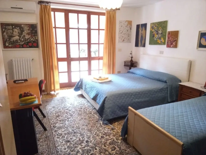 Standard room with balcony and with garden view