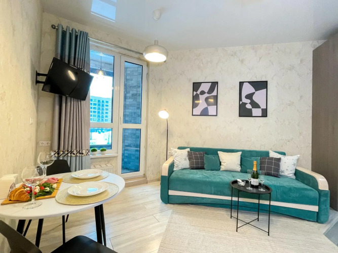 Фотография номера квартиры Comfort Apartments (КомфортАпартментс) на улице Красноказарменная