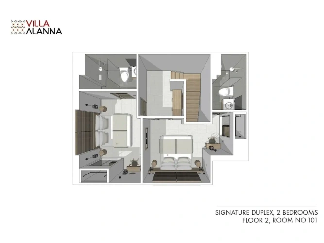 Duplex Suite with balcony