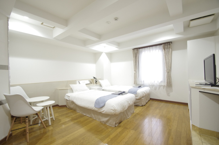 Deluxe Twin room with city view