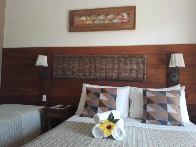 Standard Double room with balcony and with garden view
