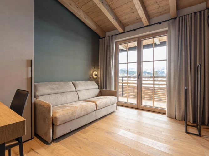 Penthousesuite Kr ndl mit Kamin Westendorf