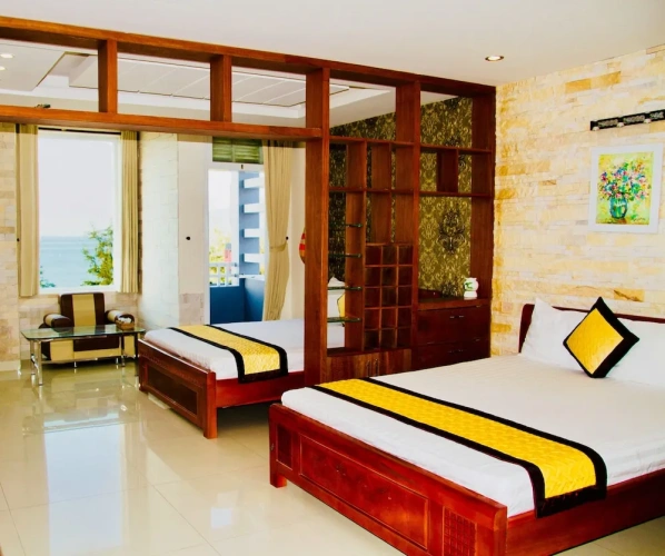 Superior Quadruple room with sea view