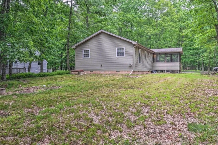 Outside