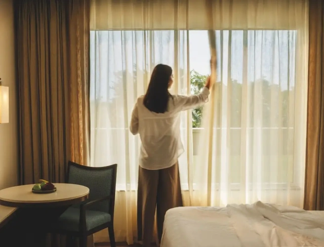 Standard Double room with city view
