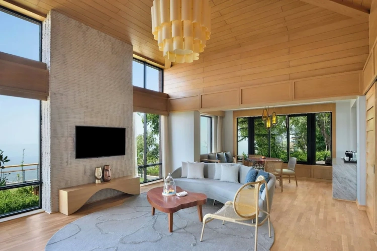 Royal Double Villa with balcony and with mountain view