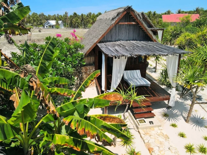Deluxe Double Bungalow with pool view