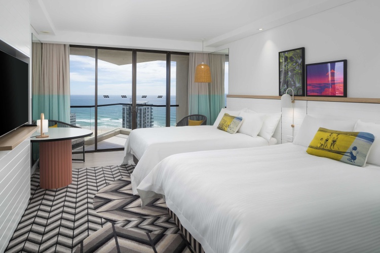 Deluxe Twin room with ocean view