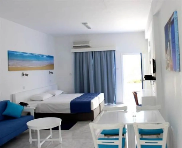 Studio with balcony