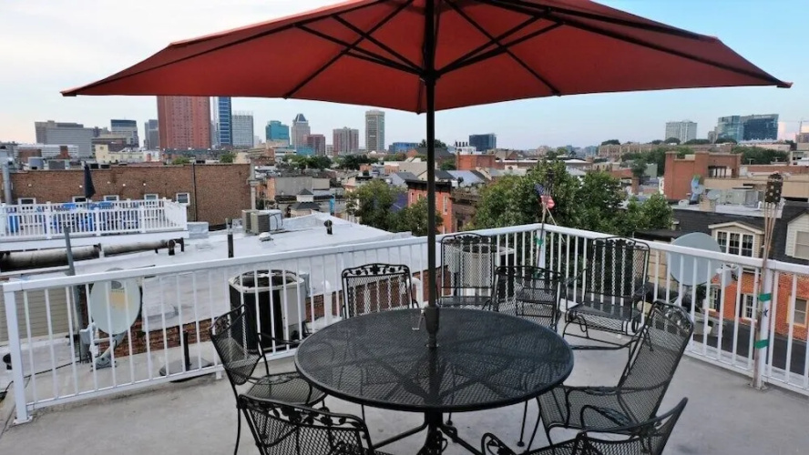Sleeps 20! Near Stadiums & Harbor; Features Scenic Rooftop & Parking