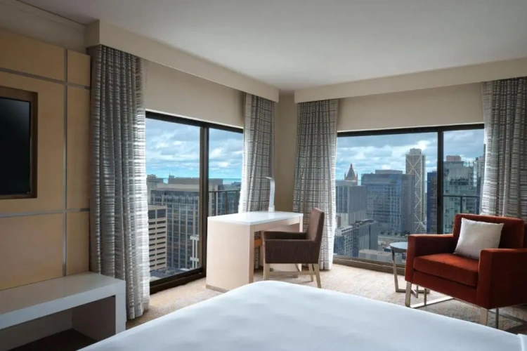Guest Double room with city view