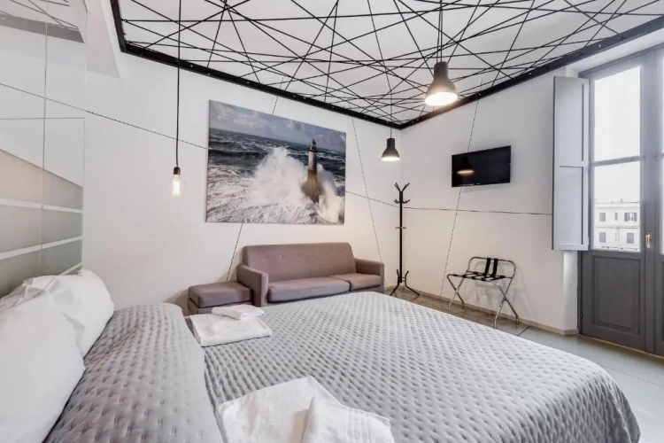 Junior Suite with balcony and with view