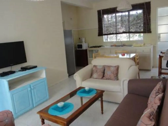 Apartment with balcony and with garden view