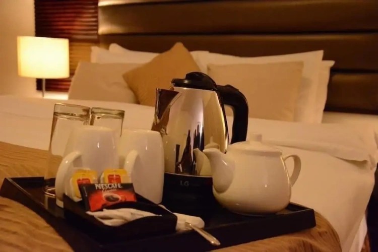 Standard Twin room with city view