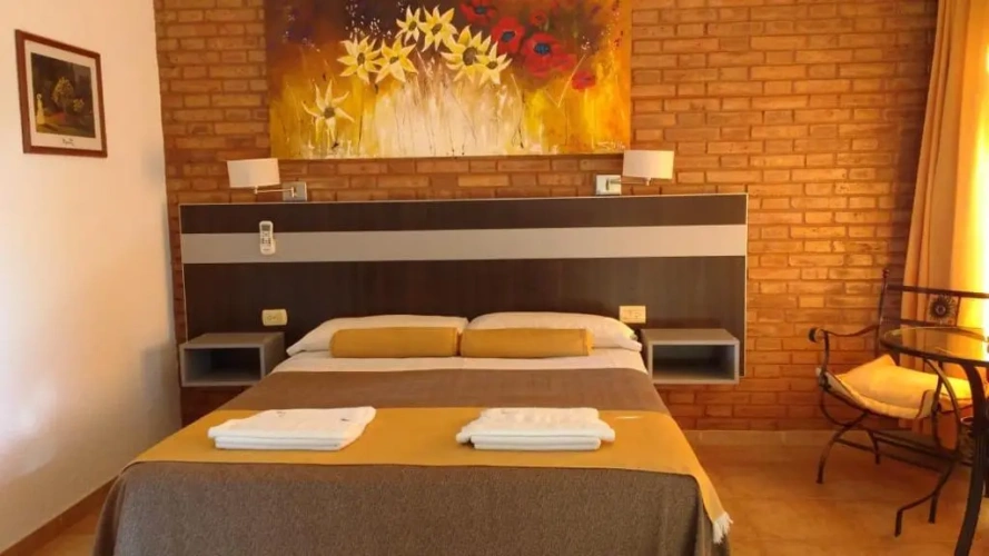 Standard Double room with balcony and with view