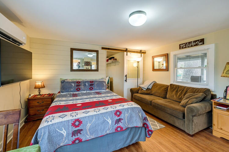 Fireside Relaxation: Pet-friendly Whittier Getaway