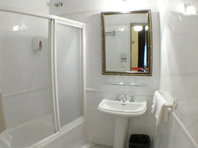 Standard Twin room with balcony and with city view