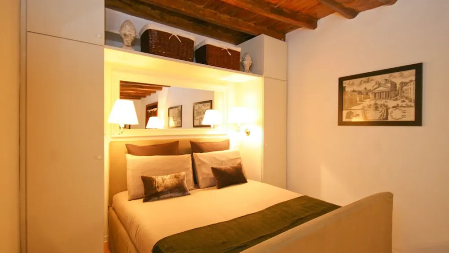 Rental in Rome Romantica Studio