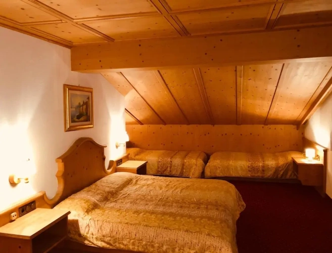 Classic Single room with balcony and with mountain view