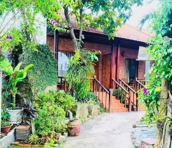 Deluxe Double Bungalow with balcony and with pool view