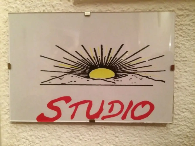 Studio with balcony