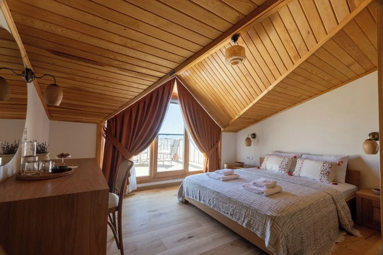 Standard Double room with balcony and with sea view
