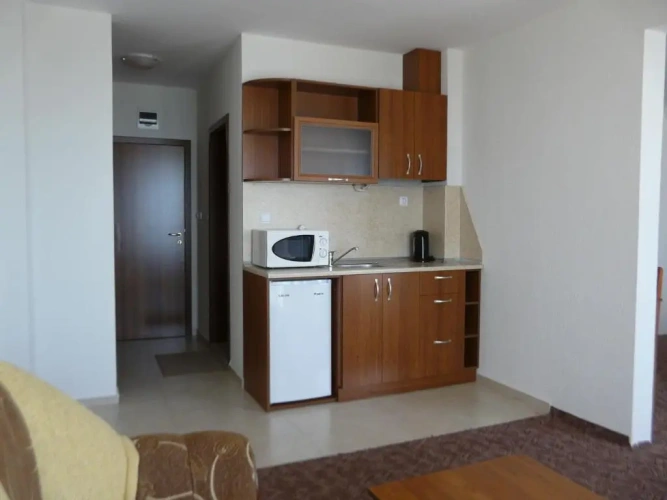 Studio with balcony and with sea view